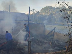 Kebakaran 3 Rumah di Bone, Api Dipicu Salah Satu Pemilik Lupa Matikan Kompor