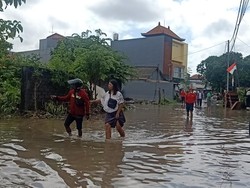 Banjir di Denpasar Sedada Orang Dewasa