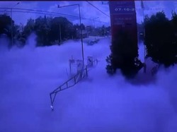 APAR SPBU di Kubar Meledak, Kepulan Gas Tumpah ke Jalan-Bikin Warga Panik