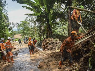Longsor dan Banjir di Ciamis, Ratusan Hektare Lahan Pertanian Rusak
