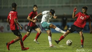 Melihat Lagi Aksi Garuda Muda Bekuk Palestina 2-0