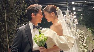 Potret Romantis di Hari Pernikahan Namgoong Min-Jin Ah Reum