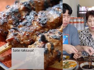 Pertama Kali Cicip Sate Gebug di Malang, Keluarga Korea Ini Ketagihan! Pertama Kali Cicip Sate Gebug di Malang, Keluarga Korea Ini Ketagihan!
