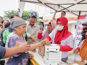 UKM Sahabat Sandi Borong Lauk Pauk Puluhan Warteg di Cilincing