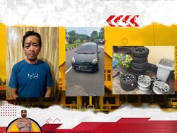 Apes, Pria di Kalsel Jual Pelek Mobil Curian ke Bengkel Korban Diamuk Massa