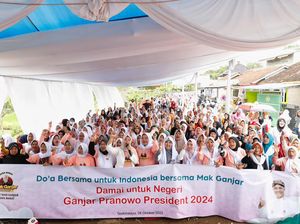 Emak-emak di Tasikmalaya Gelar Doa Bersama, Dukung Ganjar Jadi Presiden