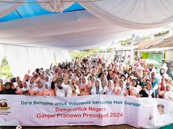 Emak-emak di Tasikmalaya Gelar Doa Bersama, Dukung Ganjar Jadi Presiden