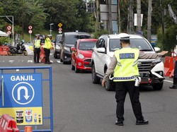 Situasi Puncak Sore Ini: One Way Arah Jakarta