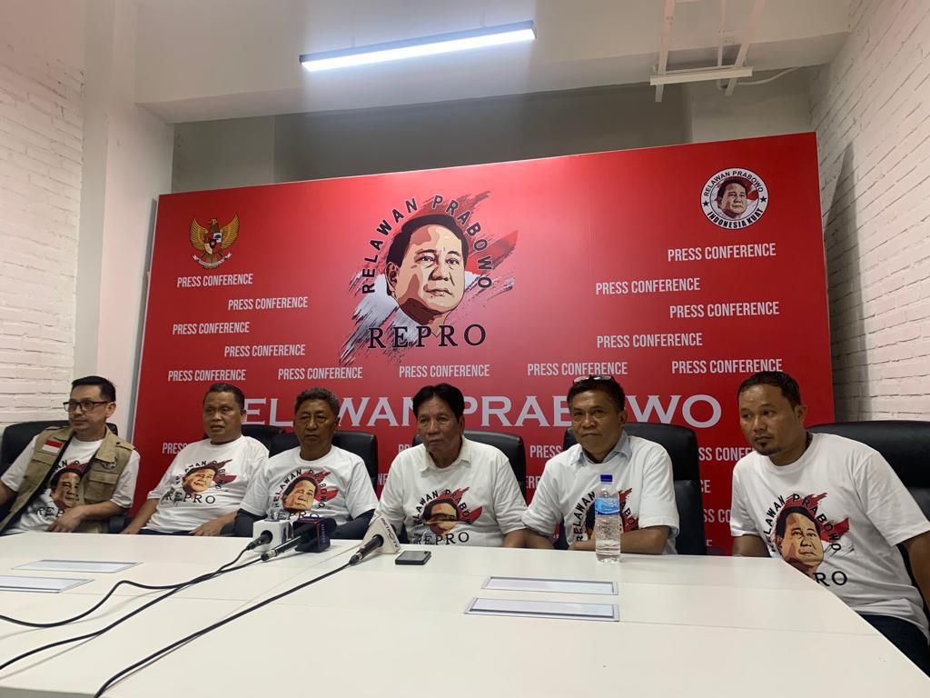 Repro 100% Tetap Dukung Prabowo Meski Cawapresnya Jokowi