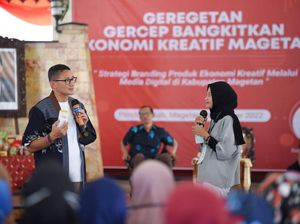 Sandiaga Gelar Pelatihan Digital Branding untuk Pelaku UMKM di Magetan