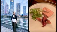 Syahrini dan Reino Barack Makan Mewah, Caviar hingga Foie Gras