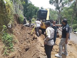 Pekerja Proyek Vila di Taro Gianyar Tertimbun Longsor, 1 Orang Tewas