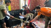 Kesadisan Bapak-Anak Pembunuh 1 Keluarga di Way Kanan Direkonstruksi