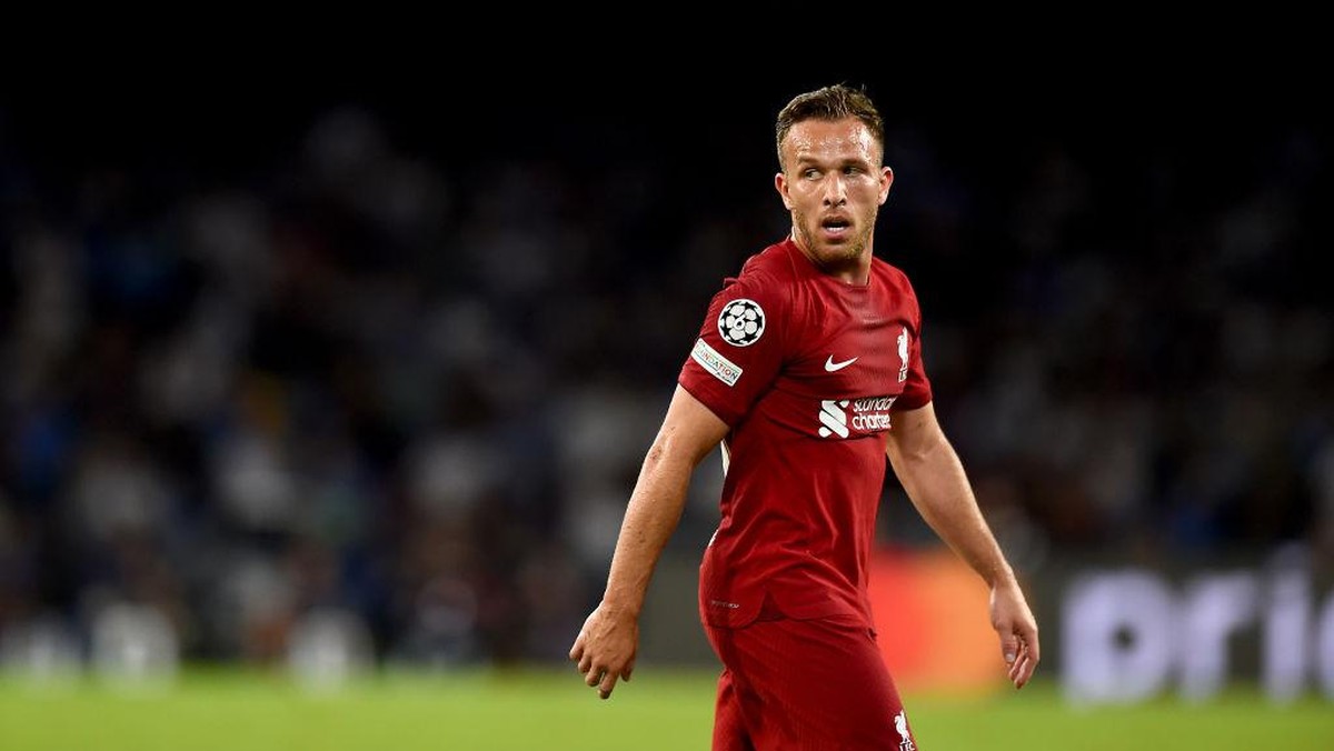 Arthur Melo dapat banyak dukungan di Liverpool. (Foto: Liverpool FC via Getty Images/Andrew Powell)