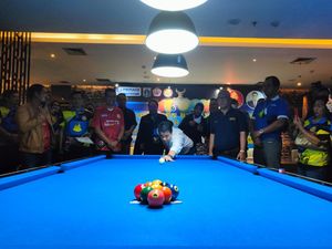 Turnamen Biliar Piala Wagub DKI Diikuti 64 Peserta