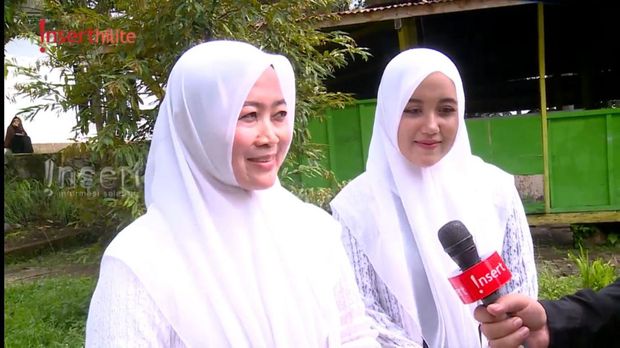 Dua istri Syekh Puji, Umi Hani dan Lutfiana Ulfa