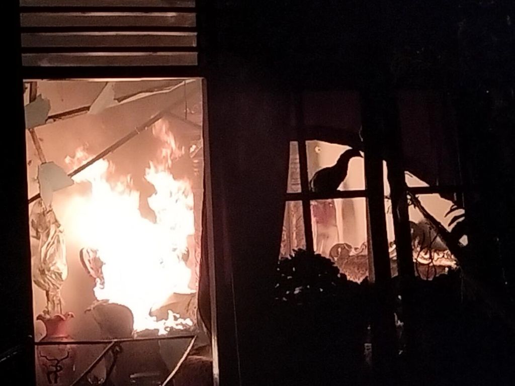 Rumah Warga di Probolinggo Ludes Terbakar, Kerugian Capai Rp 200 Juta