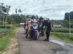 Waspada! Rem Blong Hantui Pengunjung Terasering Panyaweuyan