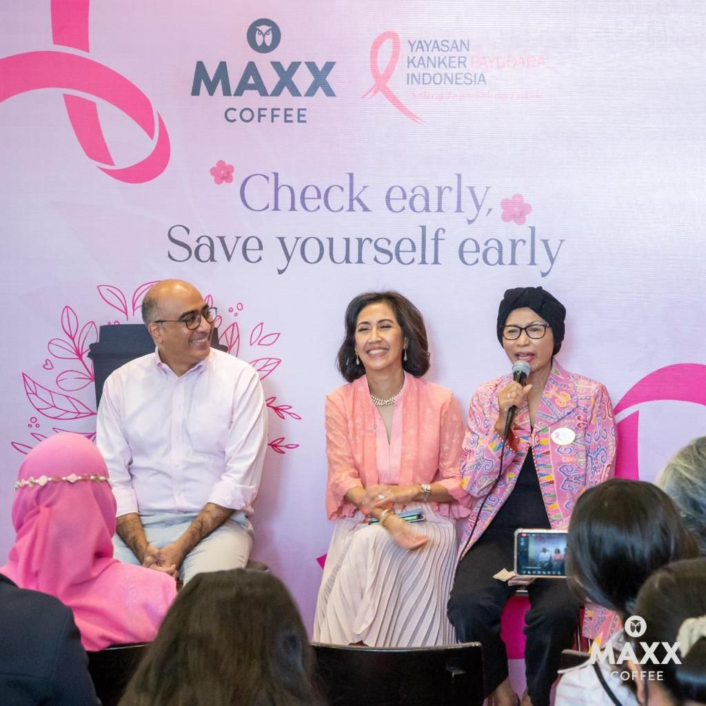 Maxx Coffee Indonesia Breast Cancer Awareness