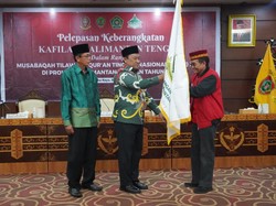 Kalteng Berangkatkan 80 Orang Kafilah ke MTQ Nasional XXIX