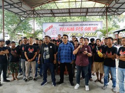 Relawan Pendukung Ganjar Pranowo Gelar Lomba Burung Kicau di Salatiga