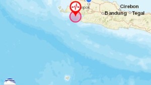 Gempa M 5,5 Terjadi di Banten, Getaran Terasa hingga Sukabumi Gempa M 5,5 Terjadi di Banten, Getaran Terasa hingga Sukabumi