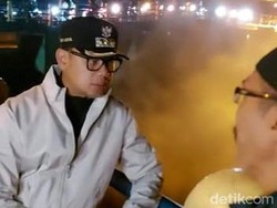 Momen Bima Arya Tinjau Katulampa saat Berstatus Siaga 1