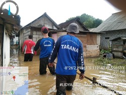 Puluhan Rumah di Malang Selatan Terendam Banjir Rob