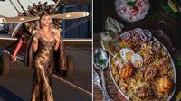 Bikin Laper, 10 Pakaian Rihana Ini Terinspirasi Makanan India