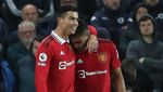 Foto Selebrasi Baru Cristiano Ronaldo Usai Cetak Gol ke-700