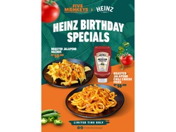 HEINZ & Five Monkeys Luncurkan 2 Menu Spesial, Mau Coba?