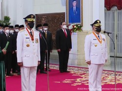 Pesan Jokowi ke Sultan-Paku Alam Usai Dilantik Jadi Gubernur-Wagub DIY