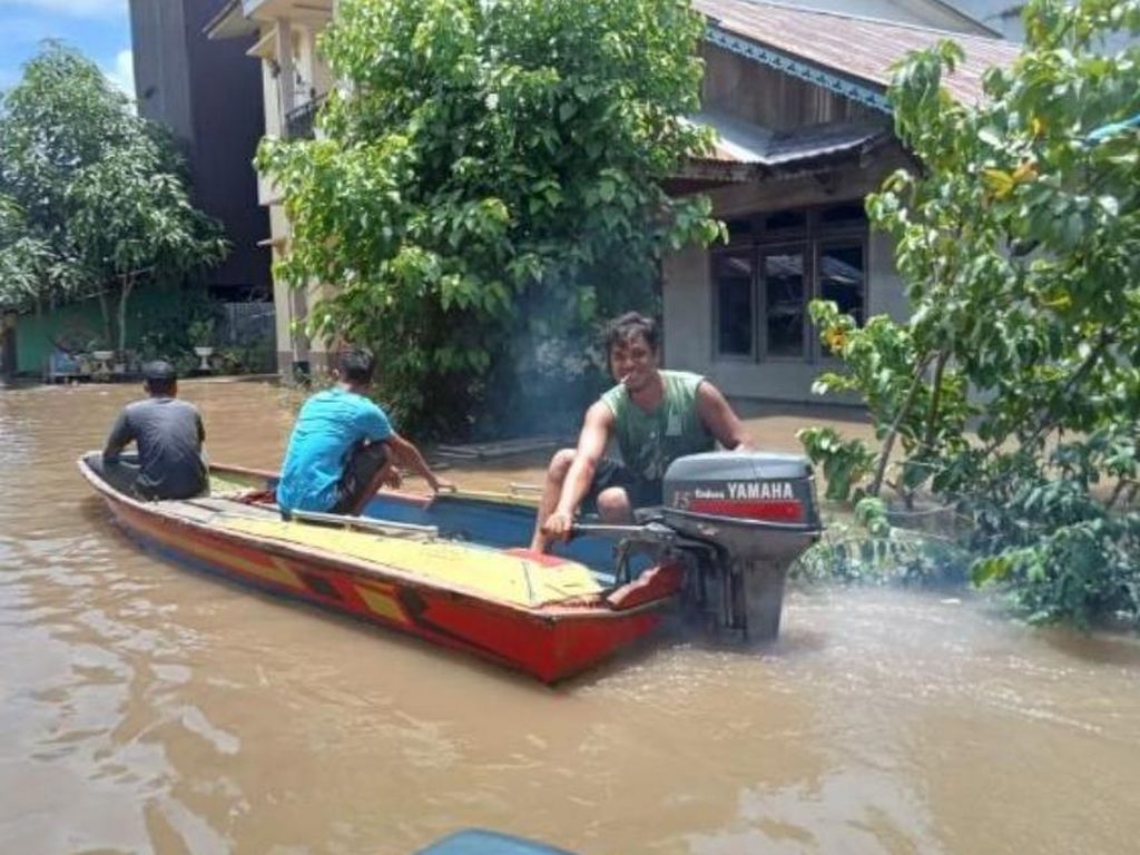 Banjir Terjang 7 Desa di Ketapang Kalbar, 2.193 Jiwa Terdampak