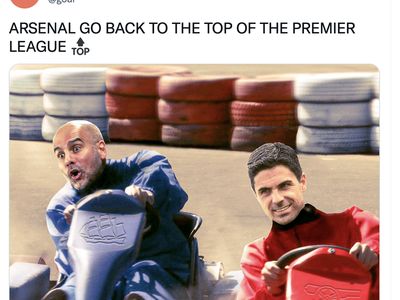 Meme Arsenal Taklukkan Liverpool dan Kembali ke Puncak