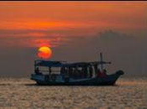 Menjelang senja di karimun jawa