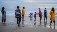 Ditonjok Preman Pantai Santolo, Emak-emak di Garut Babak Belur