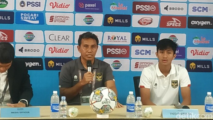 Pelatih timnas Indonesia U-17 Bima Sakti