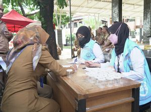 Skrining Narkoba, 380 PNS Pemkab Garut Termasuk Bupati Jalani Tes Urine