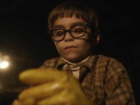 Serial Monster: The Jeffrey Dahmer Story (2022) Dahmer. Monster: The Jeffrey Dahmer Story. Nick Fisher as Jeffrey Dahmer in episode 102 of Dahmer. Monster: The Jeffrey Dahmer Story. Cr. 2022