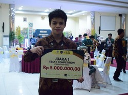 Cerita Ketua OSIS SMA di Bogor Dapat Golden Ticket Masuk IPB University