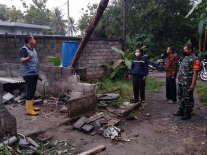 Hujan Deras-Angin Kencang Landa Sleman, 2 Orang Luka