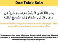 Berita Dan Informasi Doa Tolak Bala Singkat Terkini Dan Terbaru Hari ...