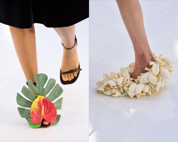 Foto: vogue.com/Alessandro Viero / Gorunway.com Sepatu Loewe SS23/