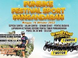Funbike Festival Sport Pangandaran 2022 Berhadiah Umroh, Yuk Daftar