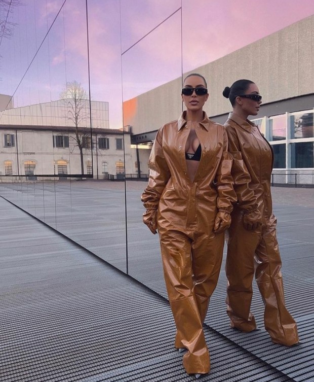 Kim Kardashian/Foto: Instagram @kimkardashian Gaya Pakaian Kim Kardashian yang Dikritik Kanye West