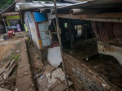 Kondisi Bayah Setelah Diterjang Banjir Bandang