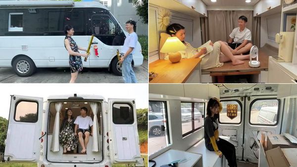 Foto: Pasangan Viral Tinggal di Mobil, Hidup Hemat Sampai Rp 100 Juta/Tahun