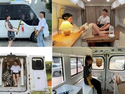 Pasangan Viral Bikin Rumah di Dalam Mobil, Hidup Hemat Rp 100 Juta/Tahun