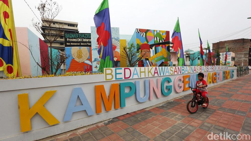 Intip Kampung Gembira Gembrong yang Diresmikan Anies Intip Kampung Gembira Gembrong yang Diresmikan Anies
