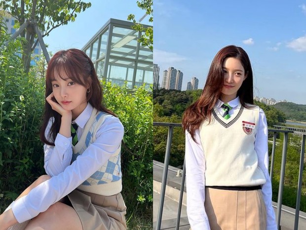 Yeonwoo dan Jung Chae-yeon/Foto: Instagram/Yeonwooglobal/J_chaeyeoni Yeonwoo dan Jung Chae-yeon